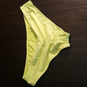 Ruched Cheeky Bikini Bottoms